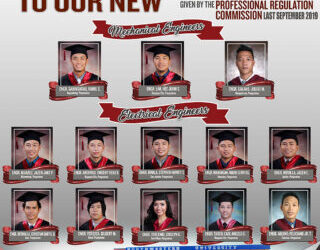 Congratulations to our New Mechanical Engineers (September, 2019 Board Examination)