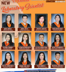 Congratulations to our New Medical Technologists (September, 2019 Board Examination)