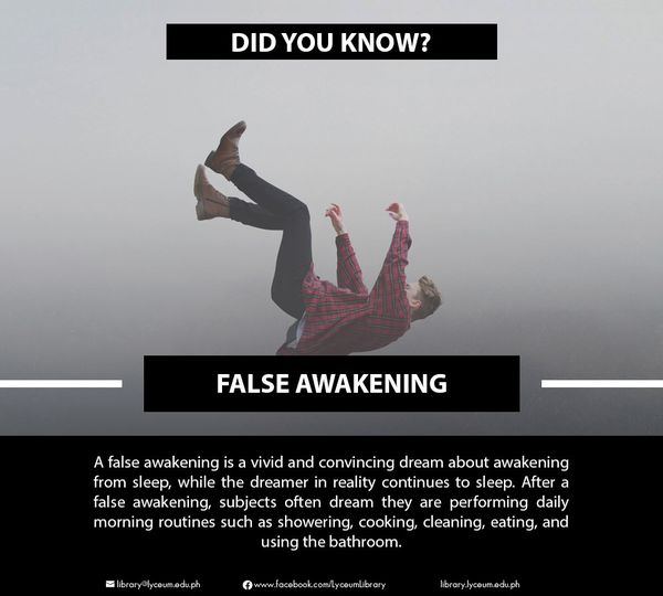 False Awakening – Amazing Facts And Information