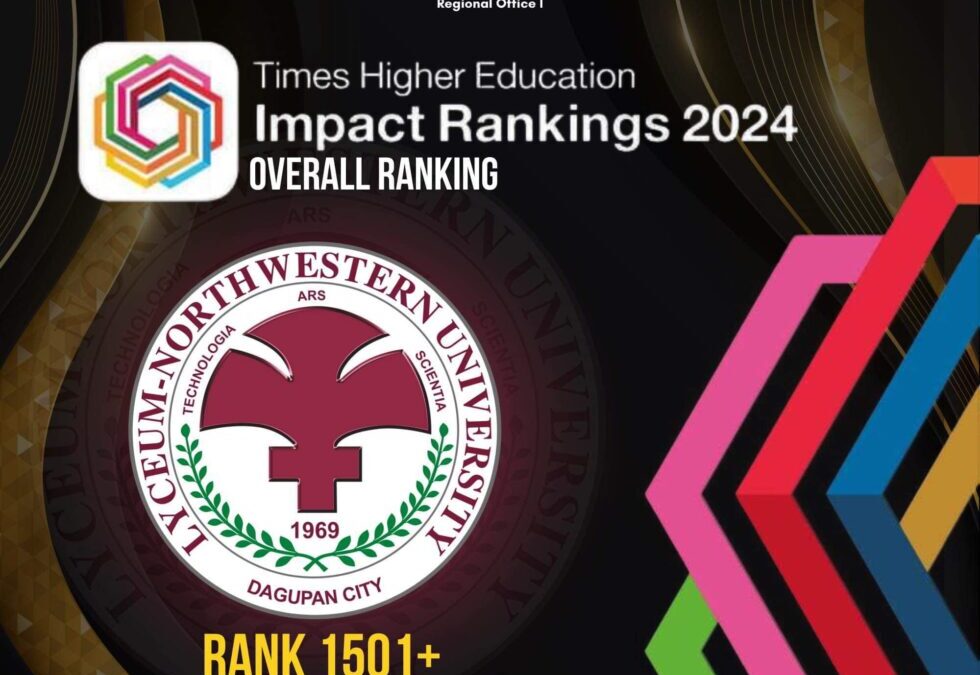 THE Impact Rankings 2024 – Rank 1501+ Overall Ranking