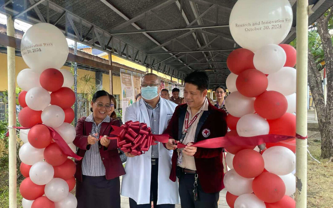 Ribbon Cutting Ceremony for Poster Presentation and Faculty Research Forum