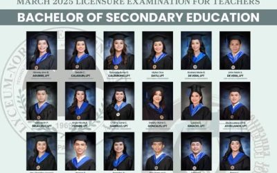 Congratulations to our Bachelor of Secondary Education graduates who passed the March 2025 Licensure Examination for Teachers!