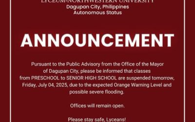 ANNOUNCEMENT