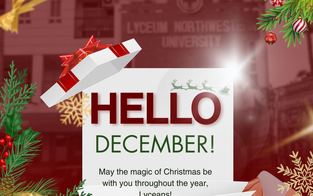 𝑯𝒆𝒍𝒍𝒐, 𝑫𝒆𝒄𝒆𝒎𝒃𝒆𝒓!