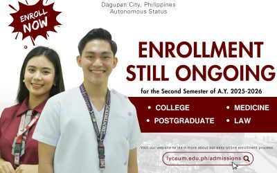 Enrollment Still Ongoing at Lyceum-Northwestern University!