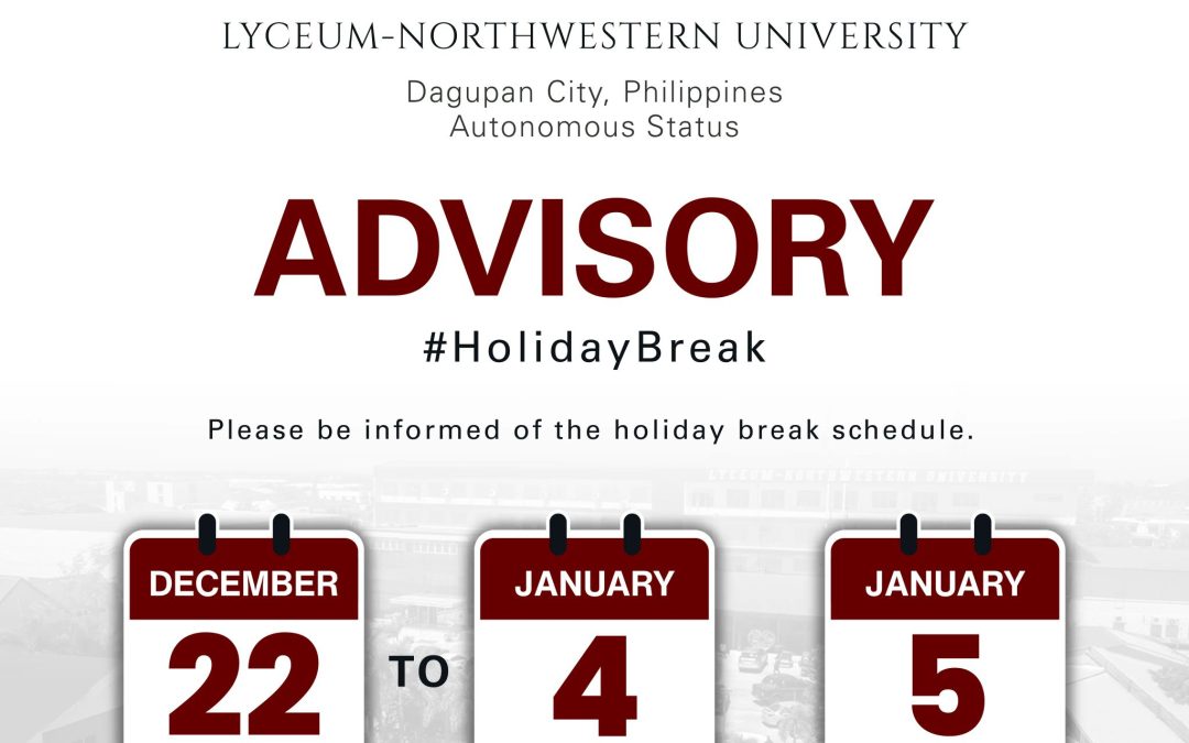 𝗔𝗗𝗩𝗜𝗦𝗢𝗥𝗬 | 𝗛𝗢𝗟𝗜𝗗𝗔𝗬 𝗕𝗥𝗘𝗔𝗞