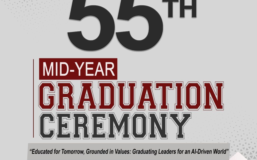 𝟓𝟓𝐭𝐡 𝐌𝐢𝐝-𝐘𝐞𝐚𝐫 𝐆𝐫𝐚𝐝𝐮𝐚𝐭𝐢𝐨𝐧 𝐂𝐞𝐫𝐞𝐦𝐨𝐧𝐲