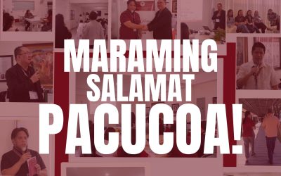 𝗠𝗮𝗿𝗮𝗺𝗶𝗻𝗴 𝗦𝗮𝗹𝗮𝗺𝗮𝘁, 𝗣𝗔𝗖𝗨𝗖𝗢𝗔 𝗔𝗰𝗰𝗿𝗲𝗱𝗶𝘁𝗼𝗿𝘀!