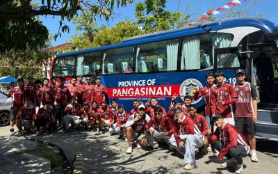 Proudly carrying the banner of Pangasinan!