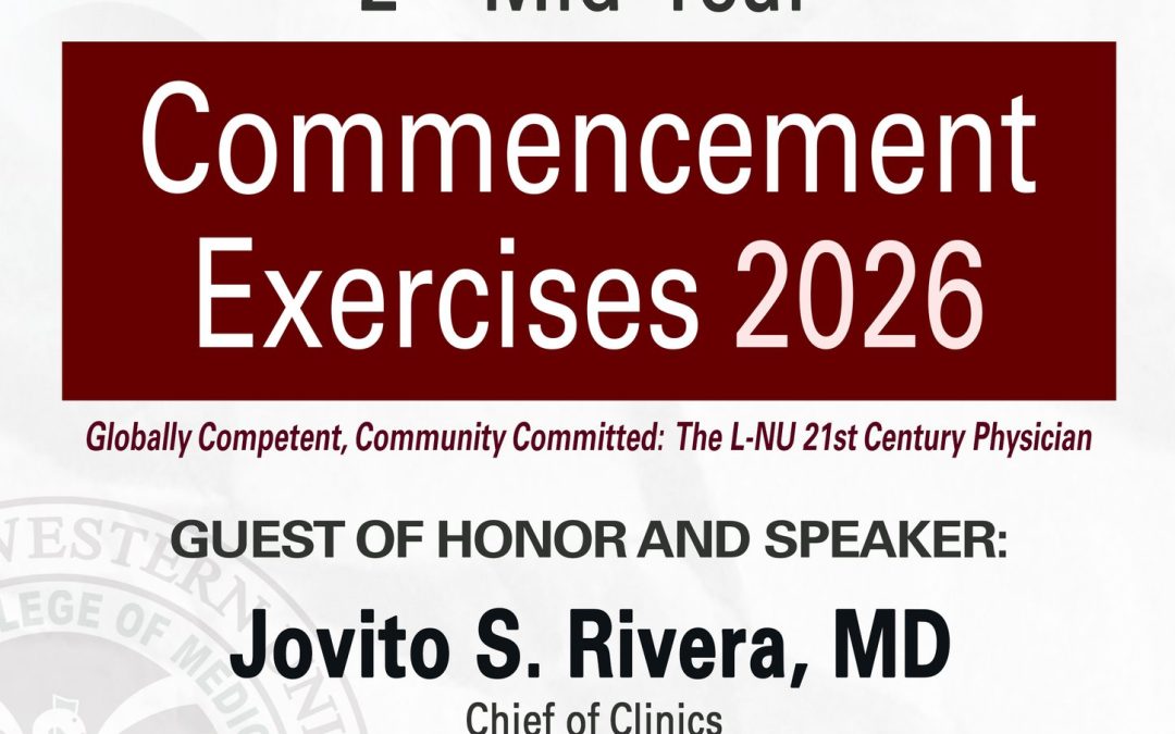 2nd Mid-Year Commencement Exercises 2026 | L-NU FQD College of Medicine