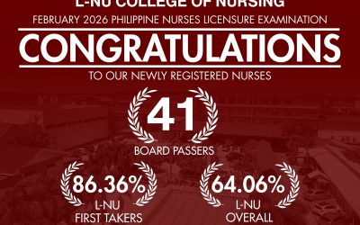 CONGRATULATIONS TO OUR NEWLY REGISTERED NURSES!