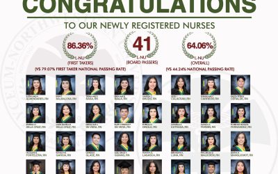 CONGRATULATIONS TO OUR NEWLY REGISTERED NURSES!