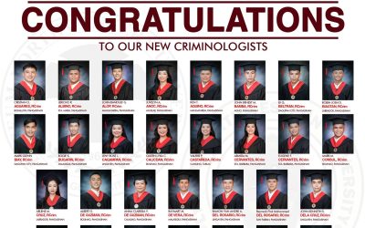 CONGRATULATIONS TO OUR NEW CRIMINOLOGISTS!