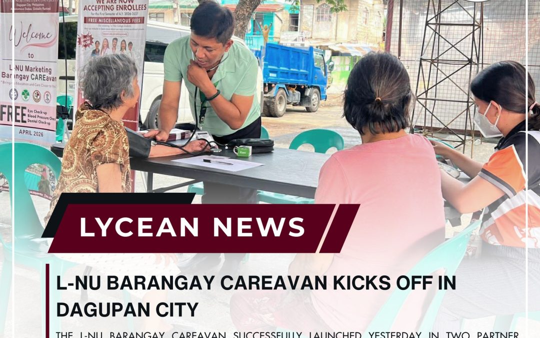 L-NU Barangay CAREavan Kicks Off in Dagupan City