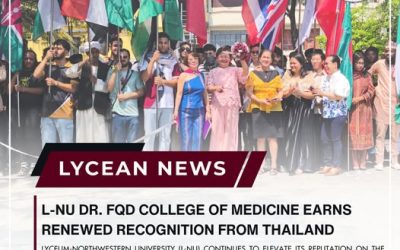 𝗝𝗨𝗦𝗧 𝗜𝗡 | 𝗟-𝗡𝗨 𝗗𝗿. 𝗙𝗤𝗗 𝗖𝗼𝗹𝗹𝗲𝗴𝗲 𝗼𝗳 𝗠𝗲𝗱𝗶𝗰𝗶𝗻𝗲 𝗘𝗮𝗿𝗻𝘀 𝗥𝗲𝗻𝗲𝘄𝗲𝗱 𝗥𝗲𝗰𝗼𝗴𝗻𝗶𝘁𝗶𝗼𝗻 𝗳𝗿𝗼𝗺 𝗧𝗵𝗮𝗶𝗹𝗮𝗻𝗱