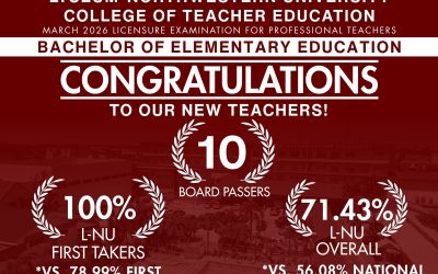 CONGRATULATIONS TO OUR NEW TEACHERS!