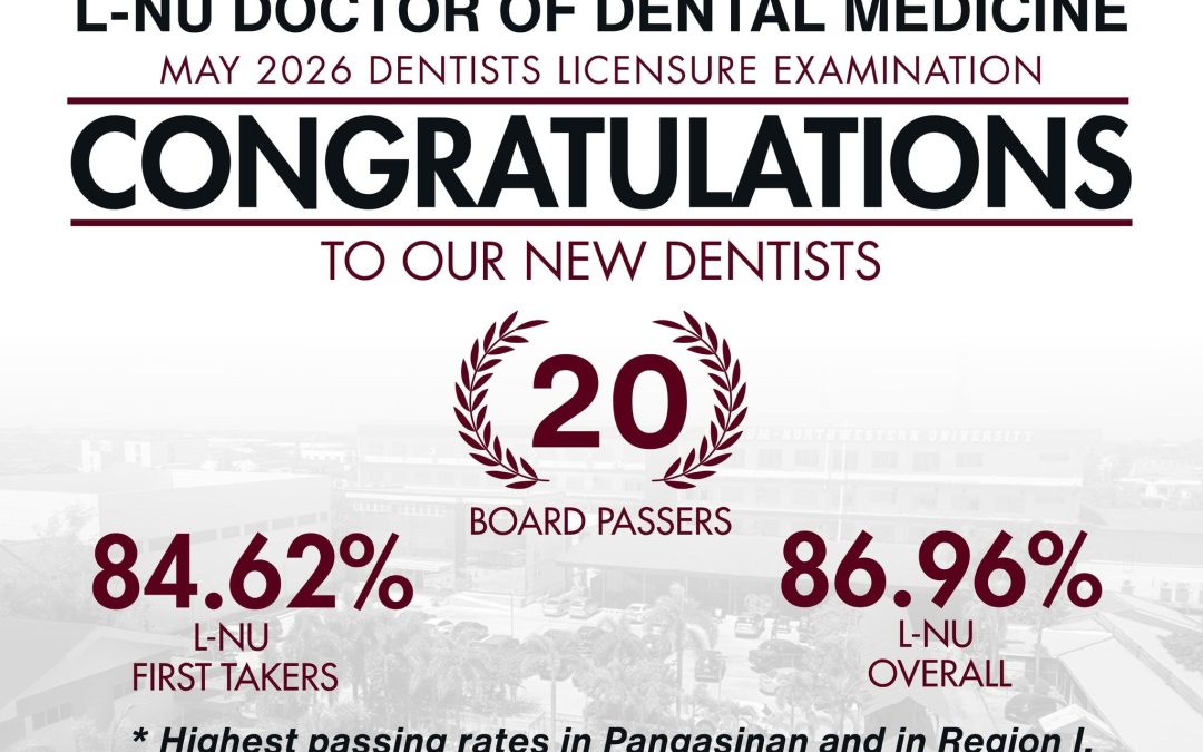 CONGRATULATIONS TO OUR NEW DENTISTS!!