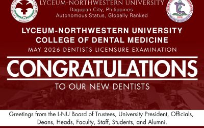 CONGRATULATIONS TO OUR NEW DENTISTS!