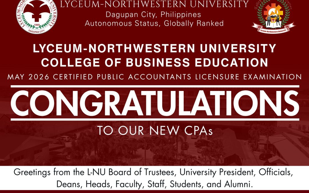 Congratulations to our New Certified Public Accountants! | May 2026