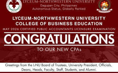 Congratulations to our New Certified Public Accountants! | May 2026