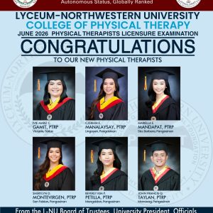 Congratulations to our New Physical Therapist | June 2026