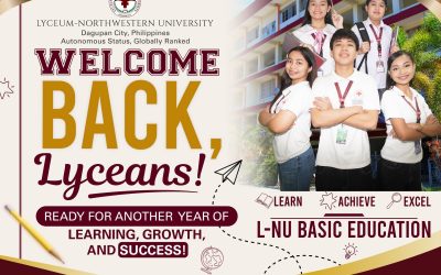 WELCOME BACK, LYCEANS!