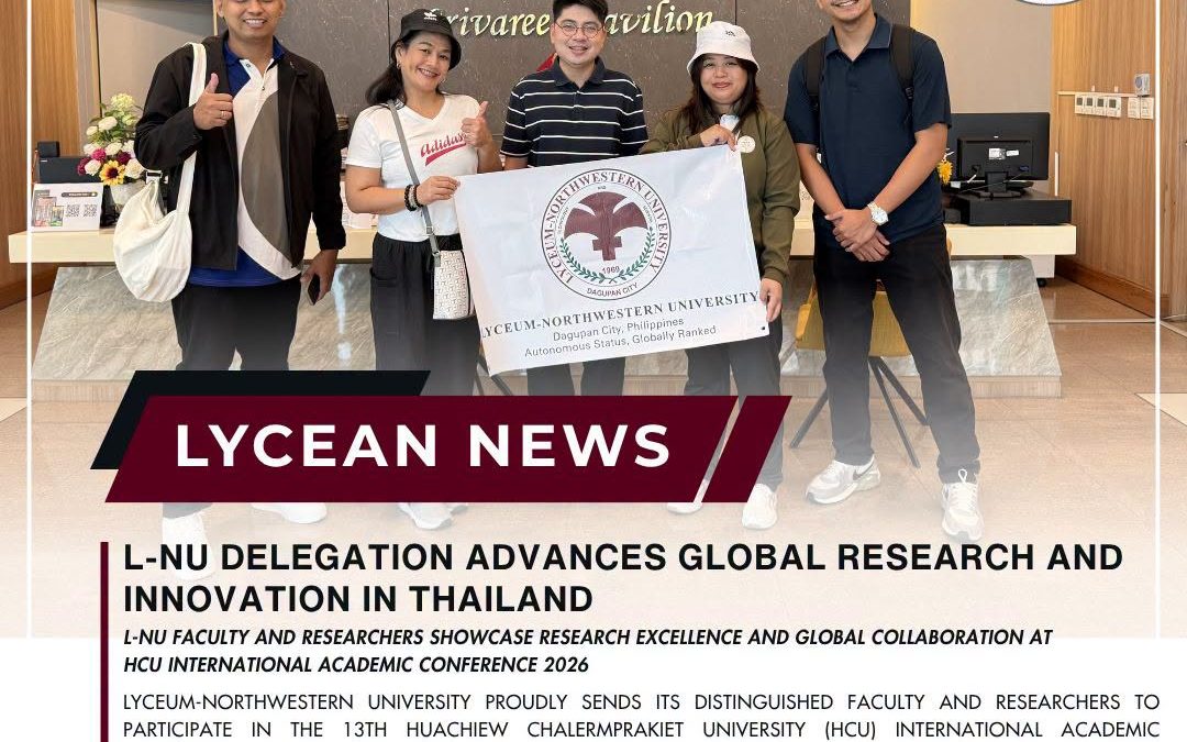 L-NU Delegation Advances Global Research and Innovation in Thailand