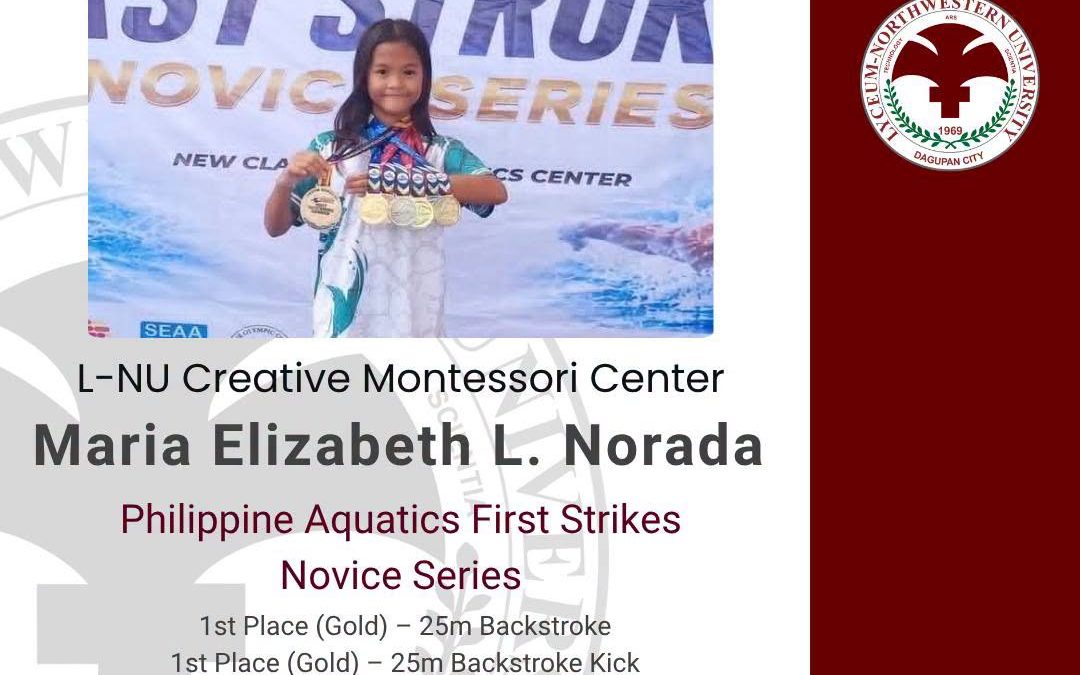 L-NU STUDENT ACHIEVER | MARIA ELIZABETH L. NORADA