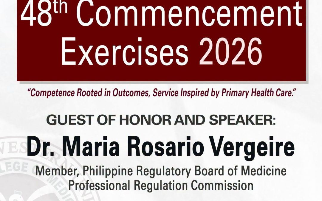 48TH COMMENCEMENT EXERCISES 2026 | L-NU FQDMF COLLEGE OF MEDICINE