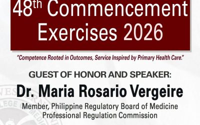 48TH COMMENCEMENT EXERCISES 2026 | L-NU FQDMF COLLEGE OF MEDICINE