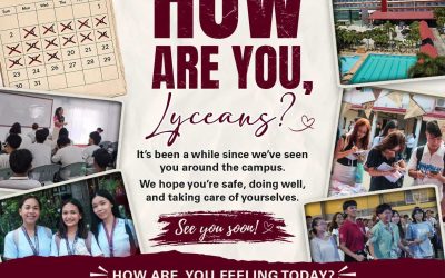 HOW ARE YOU FEELING TODAY, LYCEANS?