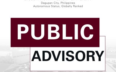 PUBLIC ADVISORY | CLASSES RESUME