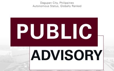 PUBLIC ADVISORY | FLOODING SITUATION