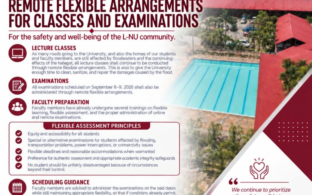 IMPORTANT ACADEMIC ADVISORY