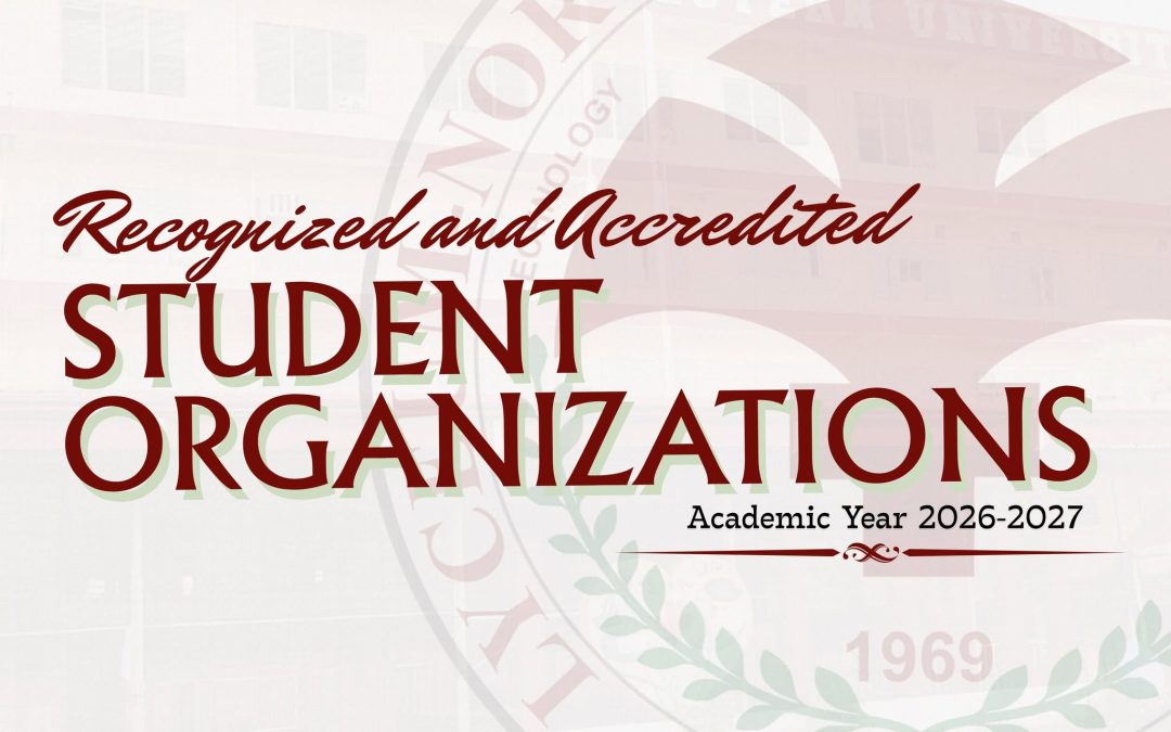 INTRODUCING THE RECOGNIZED & ACCREDITED STUDENT ORGANIZATIONS OF LYCEUM-NORTHWESTERN UNIVERSITY