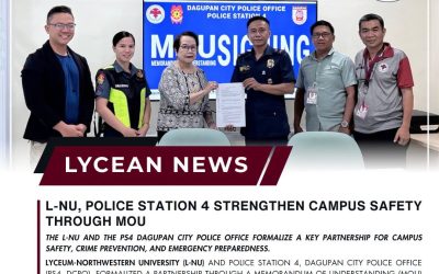 L-NU, POLICE STATION 4 STRENGTHEN CAMPUS SAFETY THROUGH MOU