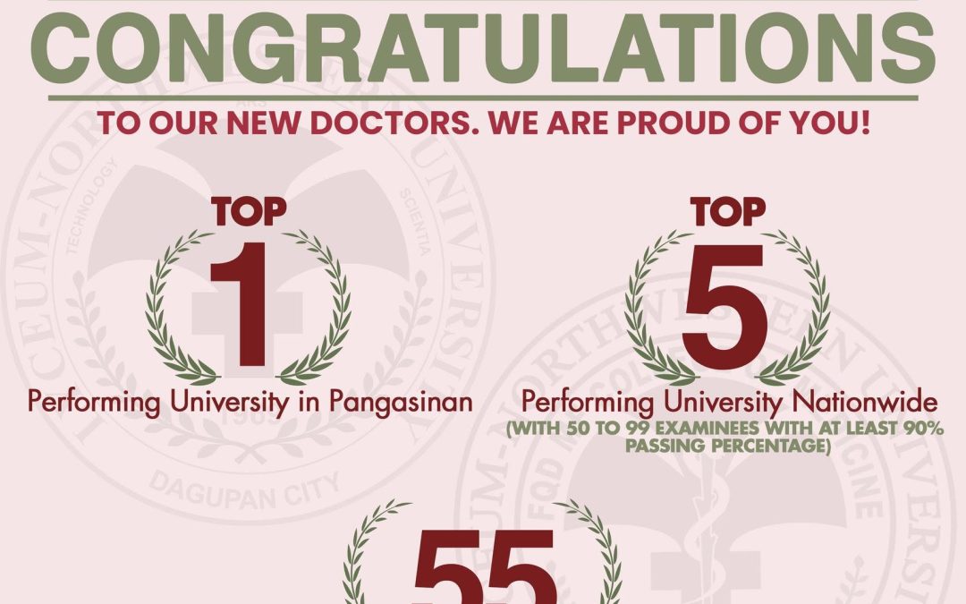 CONGRATULATIONS TO OUR 55 NEW DOCTORS | October 2026